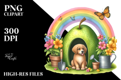 Illustration Dog House Rainbow Product Image 2