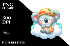 Cute Koala Dressed for Summer | Clipart Product Image 2