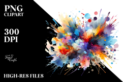 Colorful Splashes and Brushstrokes Product Image 2