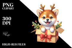 Expressive Baby Shiba Inu PNG Product Image 3