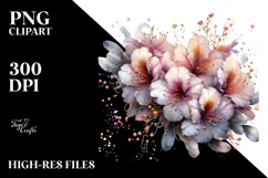 Glossy Rhododendron PNG Product Image 2