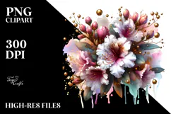 Glossy Rhododendron PNG Product Image 2