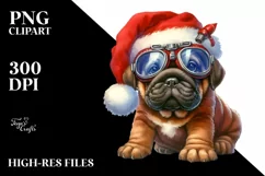 Expressive Baby Bullmastiff PNG Product Image 3