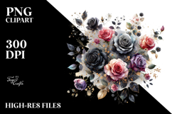 Colorful Wild Flowers PNG Product Image 2