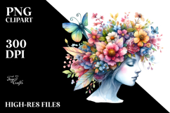 Enchanting Fairy Floral Wreath PNG Product Image 2