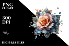 Stained Rose PNG Product Image 2