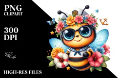 Baby Bee Sailor Outfit PNG Product Image 2