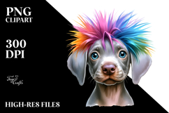 Expressive Easter Husky PNG Product Image 2