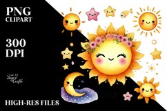 Cute Sun, Transparent PNG Product Image 2