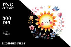 Cute Sun, Transparent PNG Product Image 2