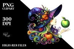 Playful Witch Transparent PNG Product Image 2
