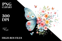 Butterfly with Spring Flowers Product Image 2