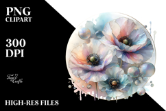 Glossy Poppy Made of PNG Product Image 2