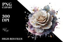 Realistic Rose 3D PNG Product Image 2