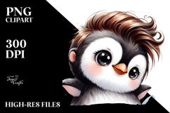 Energic Baby Penguin PNG Product Image 2