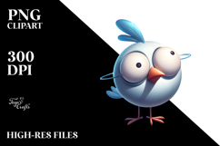 Bird with Sunglasses PNG Product Image 2