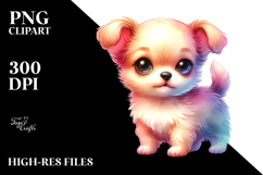 Cute Baby Dog Drawing PNG Product Image 2