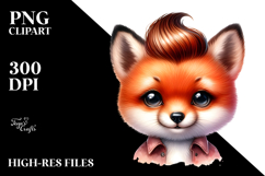 Energic Baby Fox PNG Product Image 2