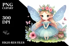 Small Cute Fairy, Transparent PNG Product Image 3