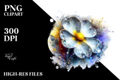 Abstract Shiny Primrose | Sublimation | Clipart Product Image 1
