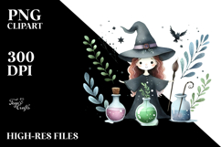 Whimsical Witch with Magic Potion Product Image 2