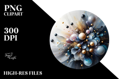 Abstract Cosmos PNG Product Image 2