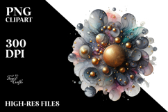 Abstract Cosmos PNG Product Image 2