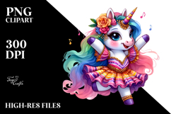 Vibrant Cute Unicorn PNG Product Image 2