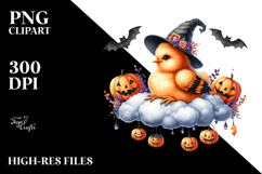 Chicken Dressed for Halloween, High-Res PNG Product Image 2