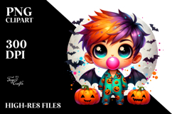 Mischievous Bat Boy PNG Product Image 2