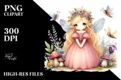 Small Cute Fairy, Transparent PNG Product Image 3