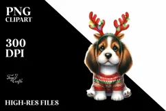 Expressive Baby Basset Hound PNG Product Image 1