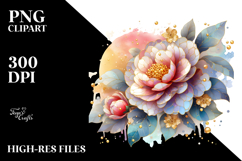 Camellia Watercolor, PNG Product Image 2