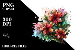 Stained Azalea Material | Sublimation | Clipart Product Image 3