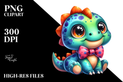 Vibrant Cute Baby Dinosaur Product Image 2