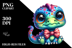 Vibrant Cute Baby Dinosaur Product Image 2