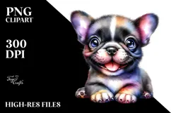 Watercolor Cute Saint Bernard, Transparent PNG Product Image 2