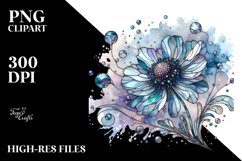 Stained Anemone | Sublimation | Clipart Product Image 1