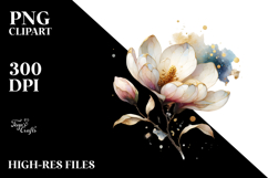 Magnolia Watercolor, PNG Product Image 2