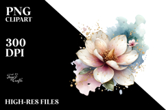 Magnolia Watercolor, PNG Product Image 2