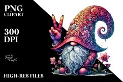 Detailed Valentines Gnome PNG Product Image 2