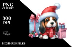 Expressive Baby Basset Hound PNG Product Image 3