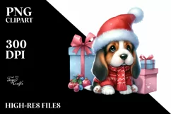 Expressive Baby Basset Hound PNG Product Image 3