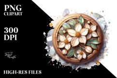 Detailed Wooden Stained Jasmine Product Image 3