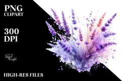 Glossy Lavender | Sublimation | Clipart Product Image 2