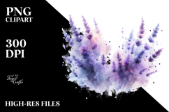 Glossy Lavender | Sublimation | Clipart Product Image 2