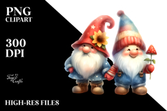 Funny Gnome Retro Design, High-Res PNG Product Image 2