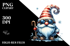 Funny Gnome Retro Design, High-Res PNG Product Image 2