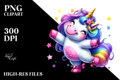 Vibrant Cute Unicorn PNG Product Image 2