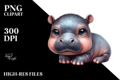 Adorned Baby Hippo Product Image 2
